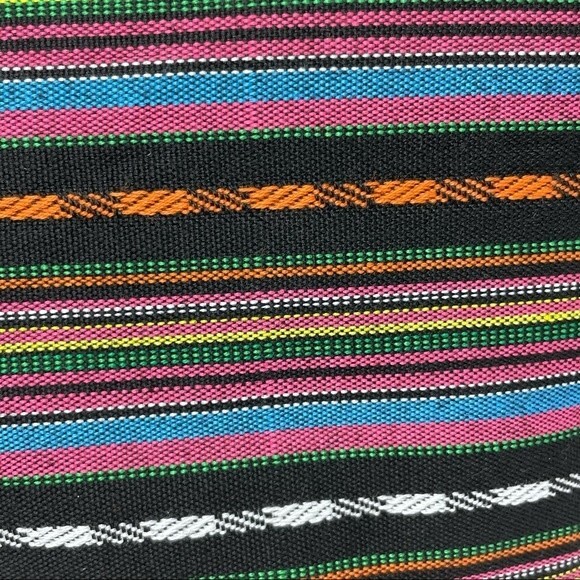 BCBGeneration Karlie Beach Tote Bag Black Multi - Picture 14 of 14